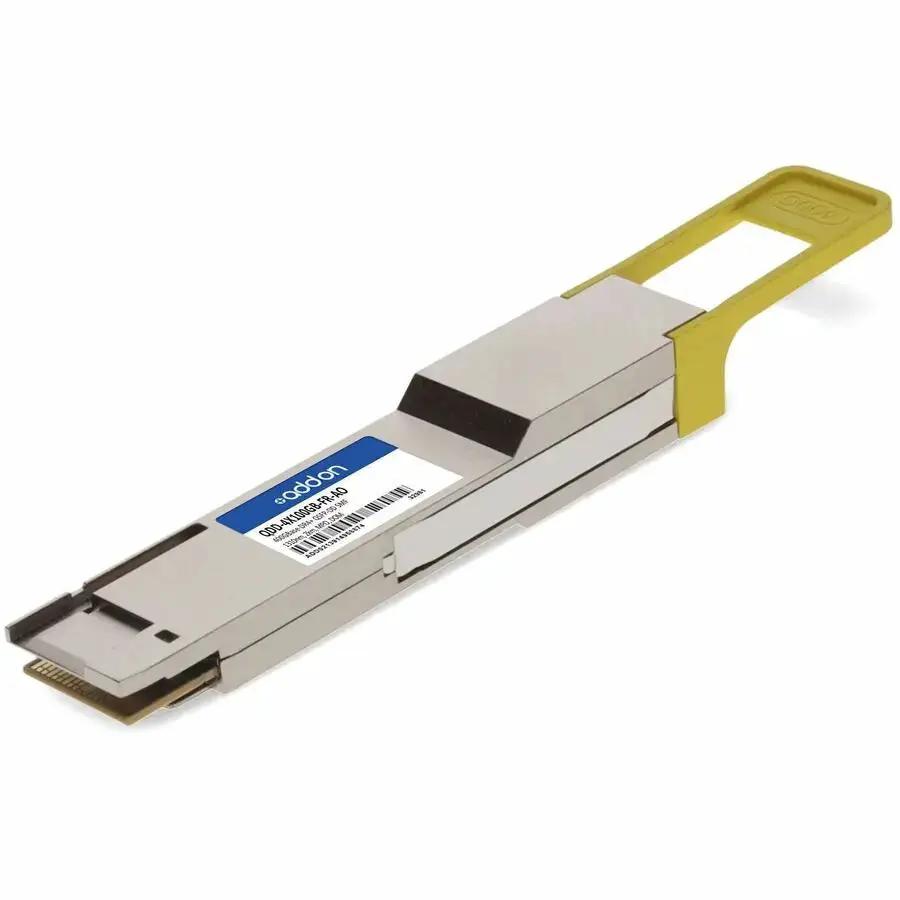 AddOn QDD-4X100GB-FR-AO 400GBase-DR4+ QSFP-DD Transceiver for Single-Mode Fiber, 2km, MPO, 1310nm, TAA Compliant by ADDON