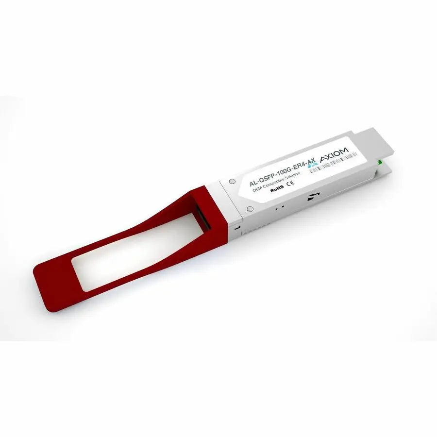Axiom Memory Solutions 100GBASE-ER4 QSFP28 Transceiver Module (Part Number: AL-QSFP-100G-ER4-AX)