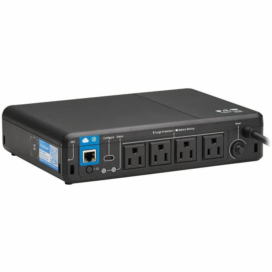 Eaton Tripp Lite Series BC600RNC 600VA Desktop and Wall Mountable UPS with Cloud Connectivity