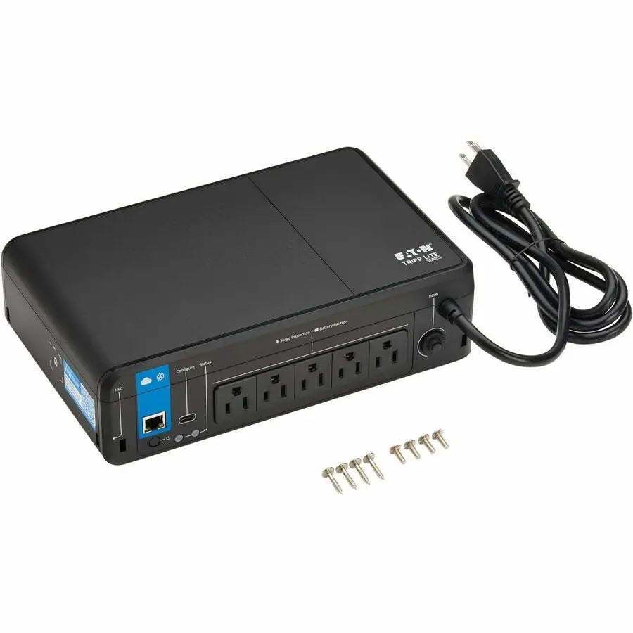 Eaton Tripp Lite Series 850VA 450W Cloud-Connected UPS with Remote Monitoring - Model BC850RNC