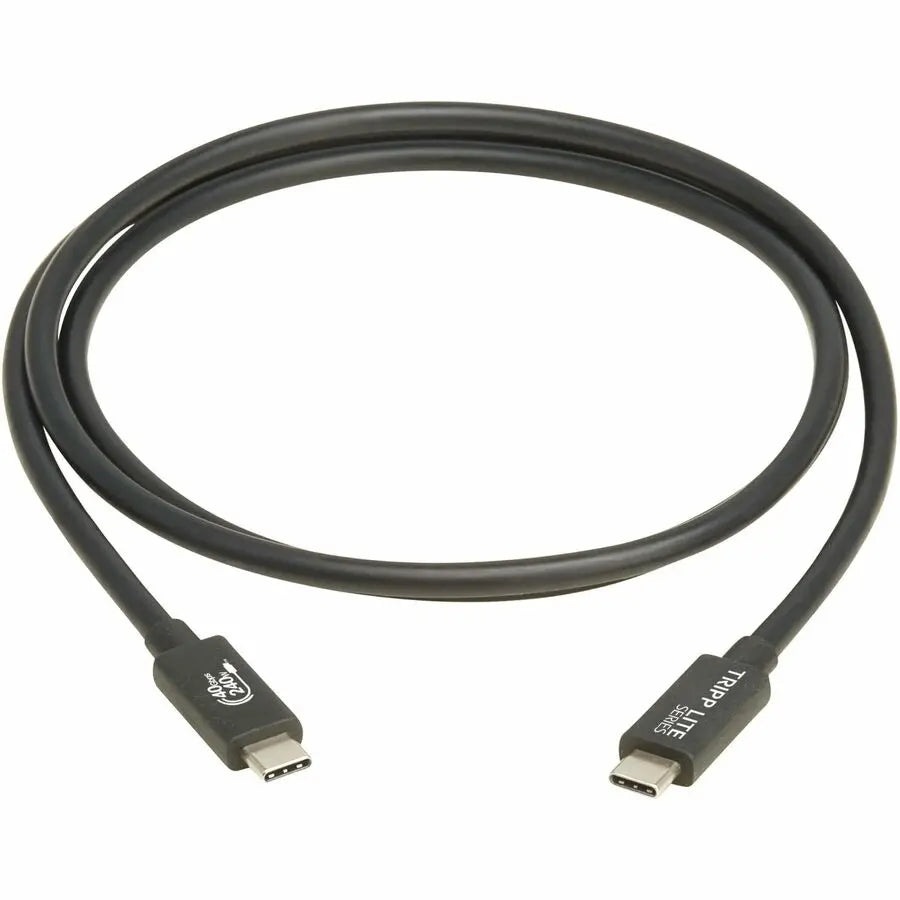 Eaton Tripp Lite Series USB4 40Gbps USB-C Cable - 8K 60Hz, 240W PD Charging, 1.2 meters