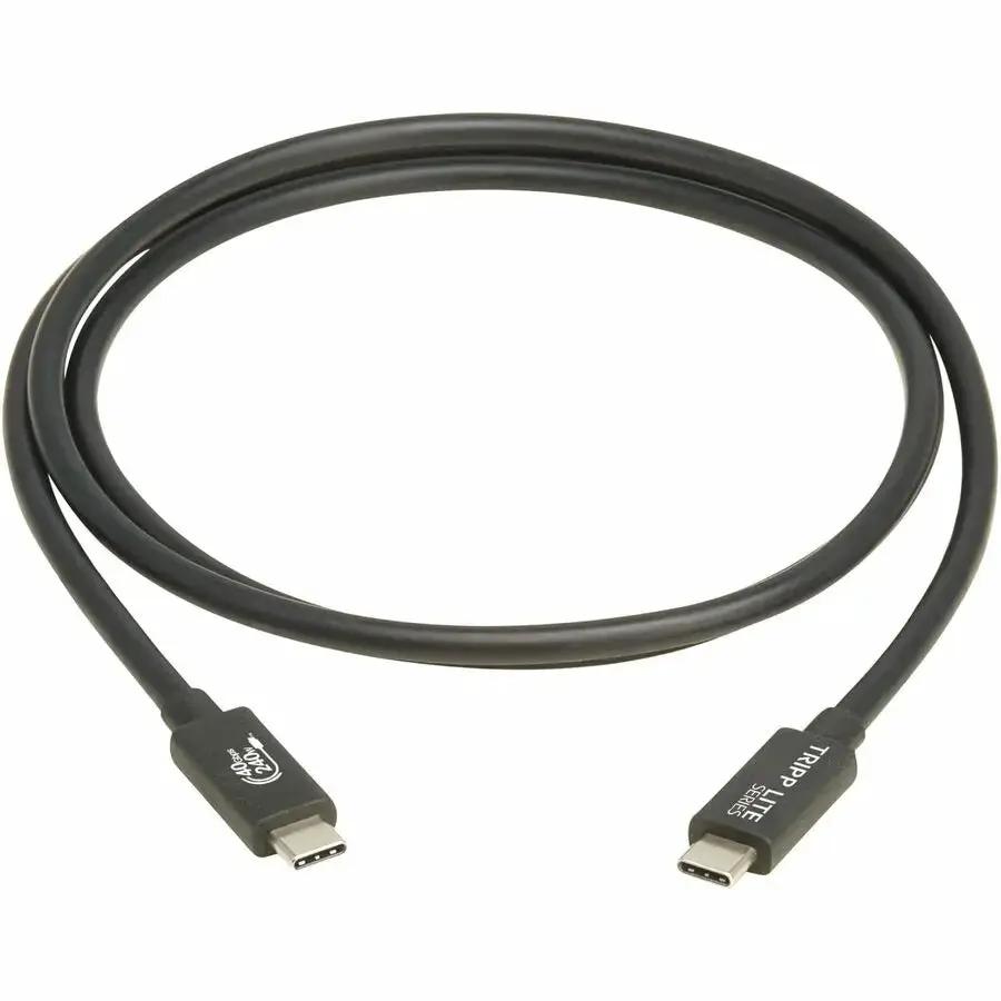 Eaton Tripp Lite Series USB4 40Gbps USB-C Cable - 8K 60Hz, 240W PD Charging, 1.2 meters by Eaton Corporation