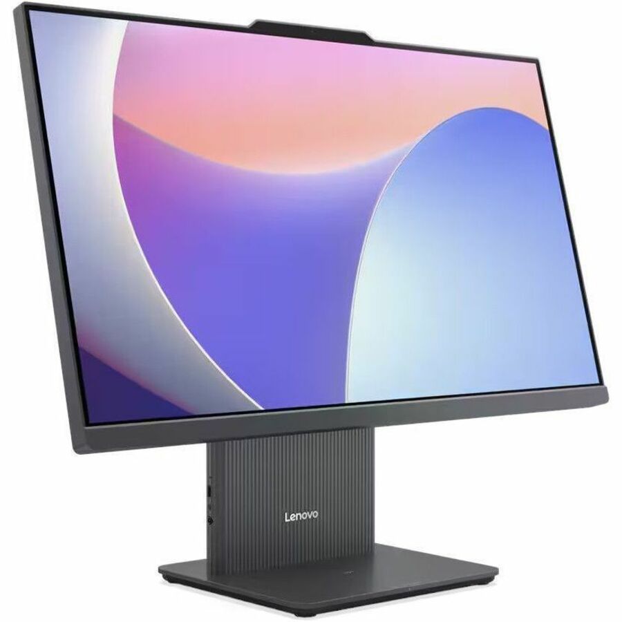 Lenovo IdeaCentre 24ARR9 F0HR001MUS All-in-One Desktop with AMD Ryzen 3, 8GB RAM, 256GB SSD, 23.8" Full HD Display in Luna Gray