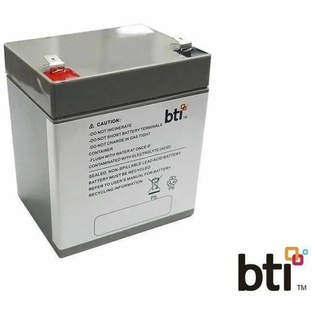 BTI APCRBCV211-BTI 12V 5AH Sealed Lead Acid Battery for APC BVN650M1 UPS