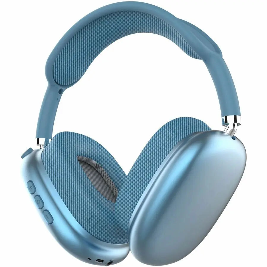 IQ Sound IQ-170BT-BLU Wireless Bluetooth Headphones with FM Radio and Microphone