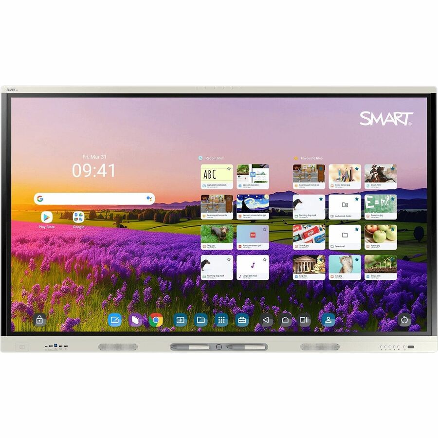 SMART Technologies MX286-V5 Collaboration Display - 86-Inch 4K UHD Touchscreen with HDMI, USB, and Bluetooth Connectivity