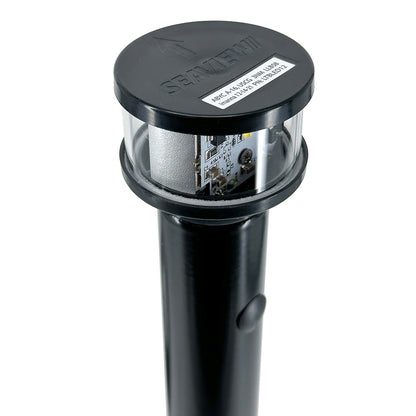 Seaview 12V C5 Certified Round 3 Nautical Mile LED Combo Masthead All-Round Light - Black