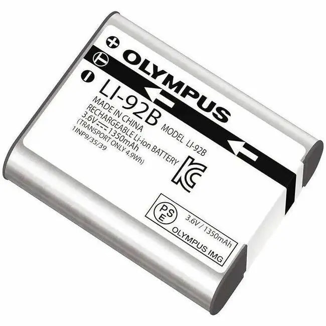 OM Digital Solutions OM SYSTEM LI-92B Rechargeable Lithium-Ion Battery (Part Number V6560240U000)