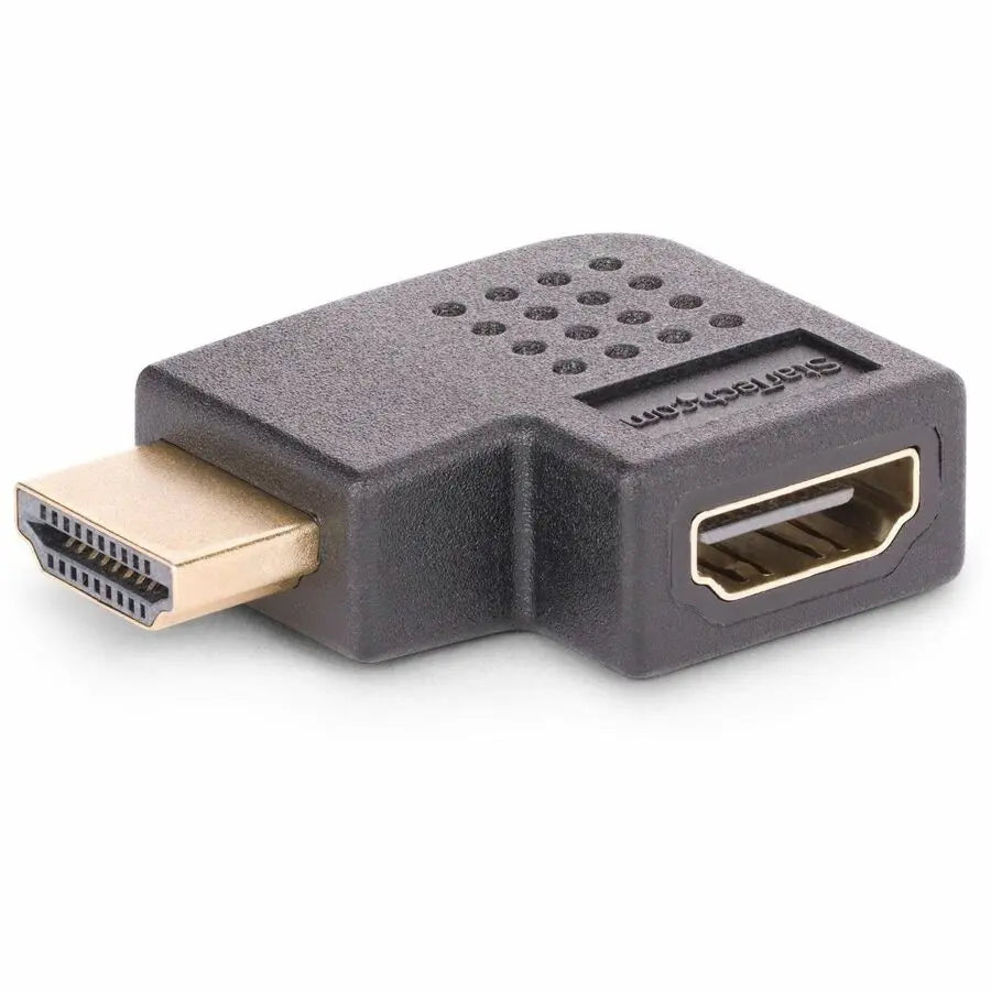 StarTech.com HDMI2HDMIMFRA Right-Angled HDMI 2.0 Adapter with 4K Support and Port Saver Function