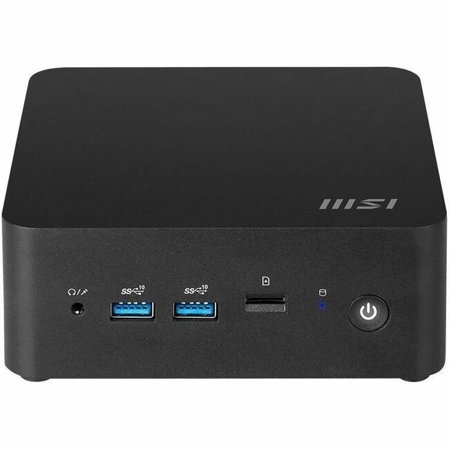 MSI Cubi NUC 1M-011BUS Barebone Mini PC System, Intel Core 3-100U, CUBINUC1M011B