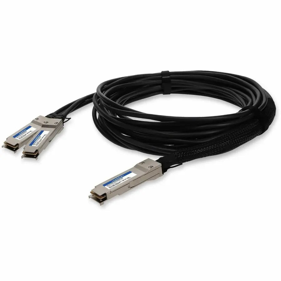 AddOn Mellanox MCP7H50-V01AR30 200GBase-CU QSFP56 to 2xQSFP56 Passive Copper Direct Attach Cable – 1.5 Meters