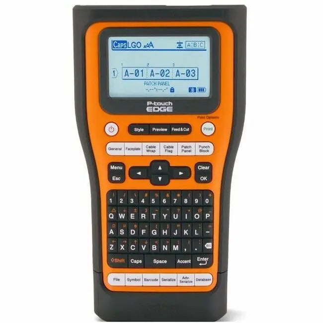 Brother P-touch PT-E560BTVP Electronic Label Maker for Industrial Labeling and Wireless Printing