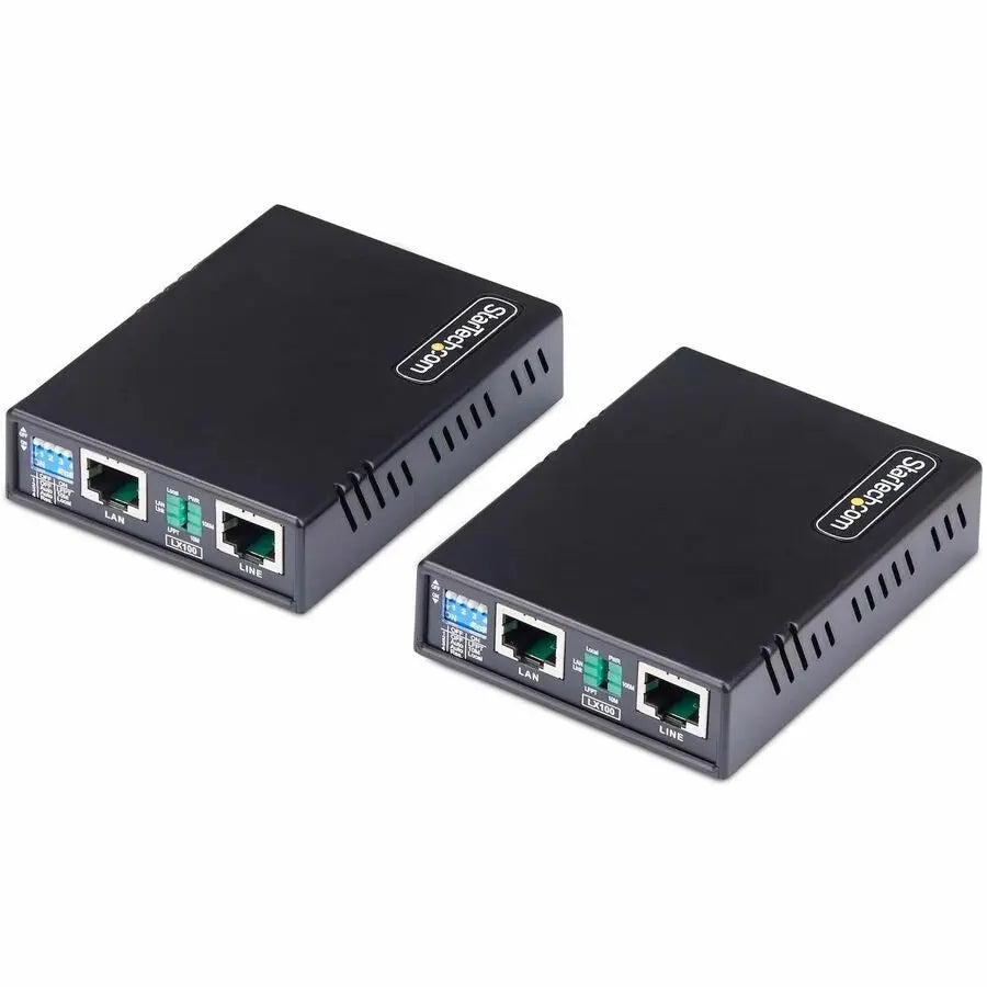 StarTech.com Ethernet Extender Kit C2-ETHERNET-EXTENDER for Long-Range Network Extension up to 0.5 miles