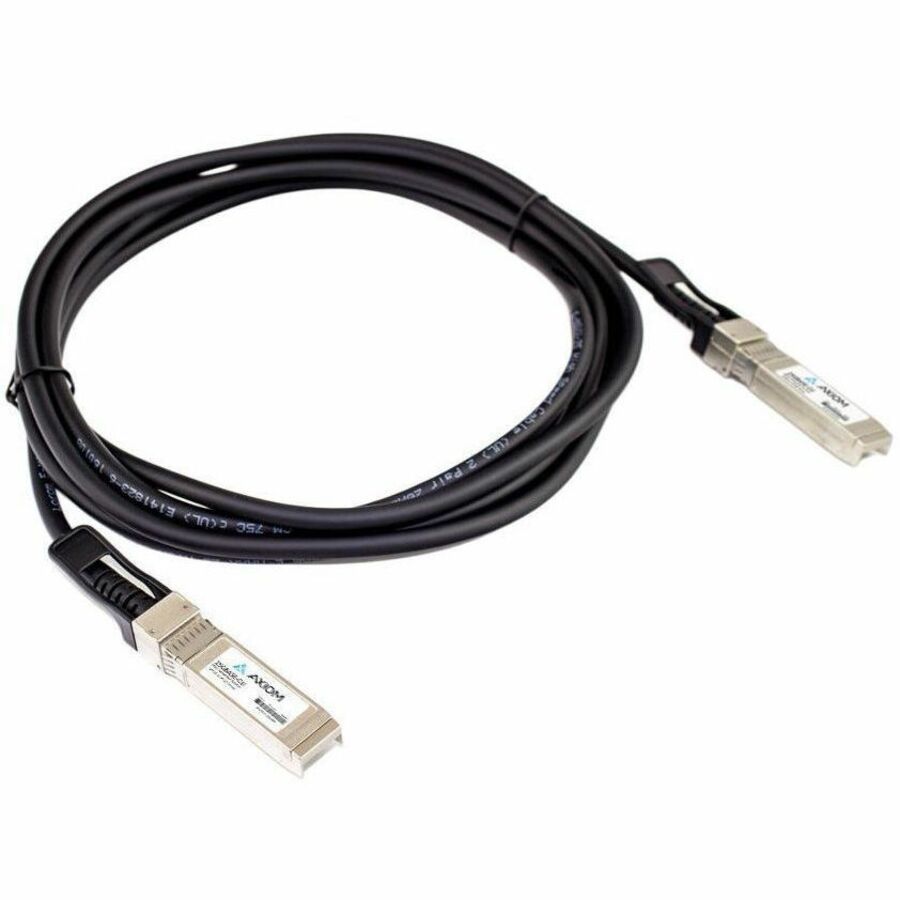 Axiom Memory Solutions 25GBASE-CU SFP28 Passive DAC Twinax Cable for Dell, 3 Meters - TAA Compliant