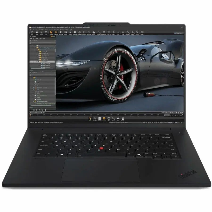 Lenovo ThinkPad P1 Gen 7 21KV000XUS 16" Touchscreen Notebook - WQUXGA - 60 Hz - Intel Core Ultra 9 185H - vPro Technology - Intel Evo Platform - 32 GB - 1 TB SSD - English Keyboard - Black