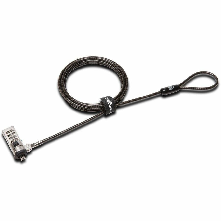 Kensington Nano Combination Laptop Lock - TAA Compliant with 6 ft Carbon Steel Cable