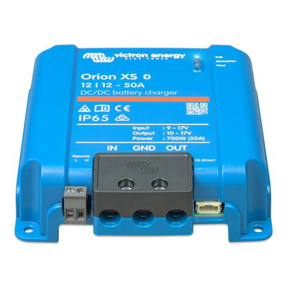 Victron Energy Orion XS 12/12-50A DC-DC Battery Charger for Marine and Vehicle Dual Battery Systems