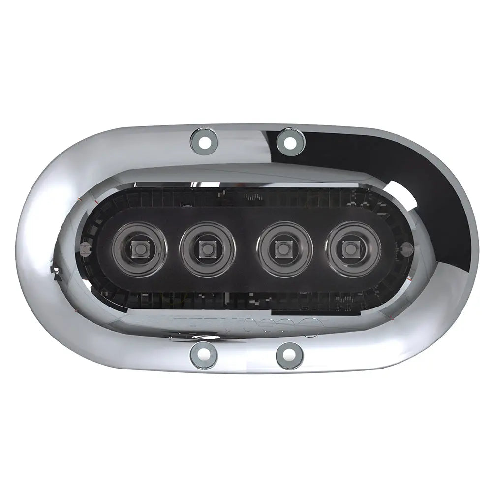 OceanLED X-Series X4 Colours with Stainless Steel Bezel – Versatile Marine Lighting Solution