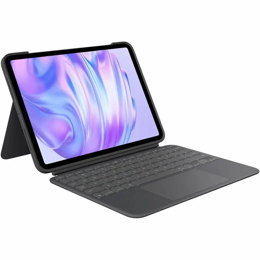 Logitech Combo Touch Keyboard Case for iPad Pro 11-inch (M4 & M5) - Detachable backlit keyboard with kickstand, comfortable typing, multi-use mode - Graphite
