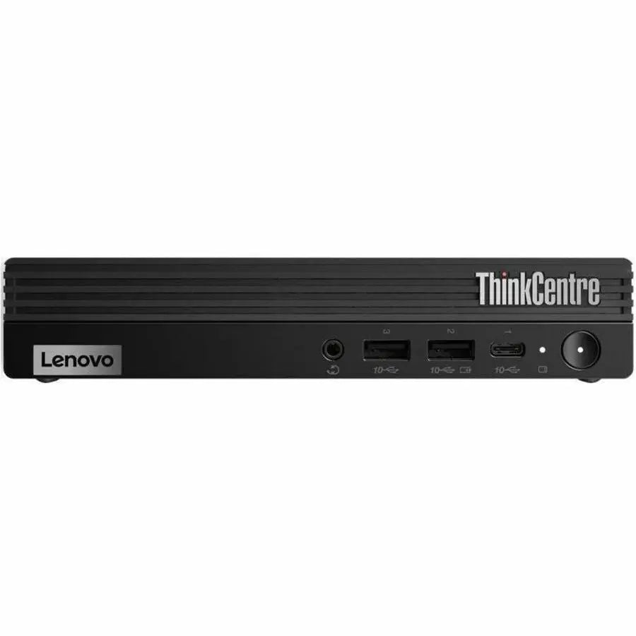 Lenovo ThinkCentre M75q Gen 5 12RQ000NUS Desktop Computer - AMD Ryzen 5 PRO 8500GE - 8 GB - 256 GB SSD - Tiny - Black