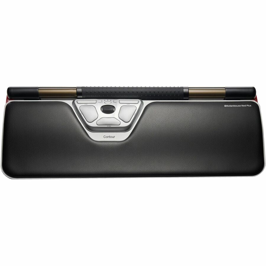 Contour Design RollerMouse Red Plus – Ergonomic Roll Bar Mouse with Rechargeable Battery