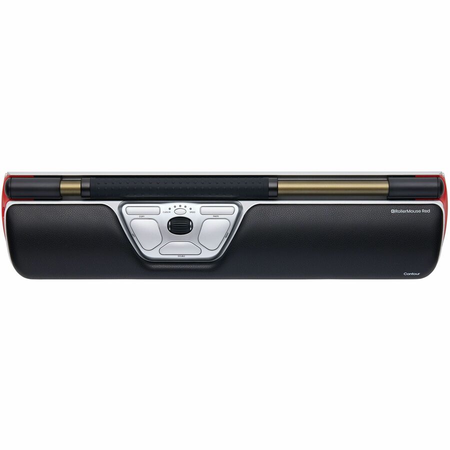 Contour RollerMouse Red Wireless Ergonomic Centered Mouse, Black, CDRMRED10110