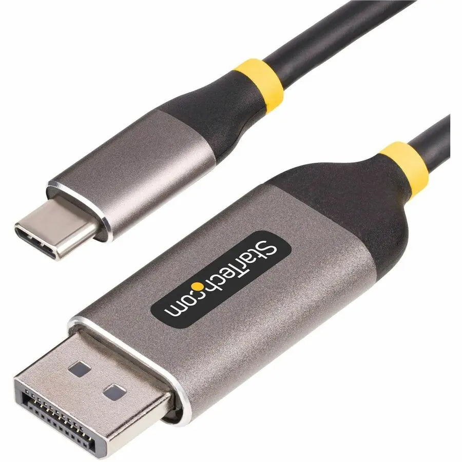 StarTech.com 10ft USB-C to DisplayPort Adapter Cable - Supports 8K 60Hz and 4K 144Hz with HDR10, Thunderbolt 3/4 Compatibility