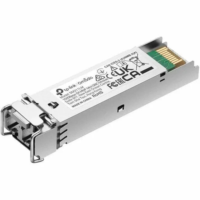 TP-LINK SM311LM Omada 1000-Base-SX Multi-Mode Mini GBIC Fiber Module