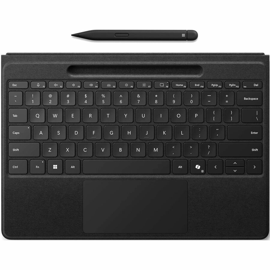 Microsoft Surface Pro Flex Keyboard with Slim Pen, Black, 8YS-00001