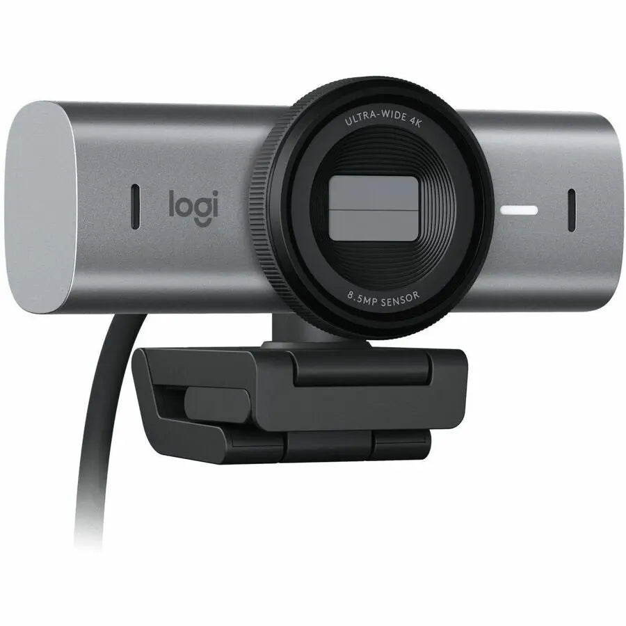 Logitech MX Brio Ultra HD 4K Webcam with AI Image Enhancement and Privacy Shutter