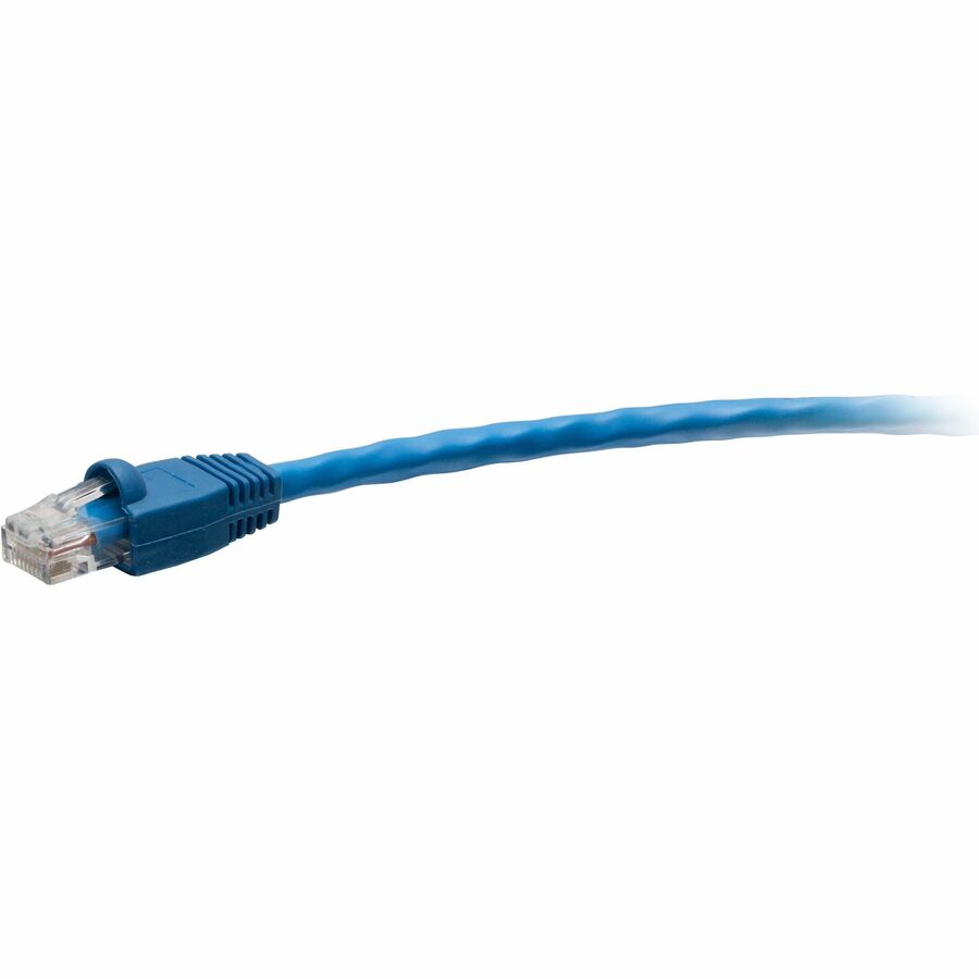 Legrand Group C2G F-Series Cat6 Patch Network Cable - TAA Compliant, 100 ft Blue