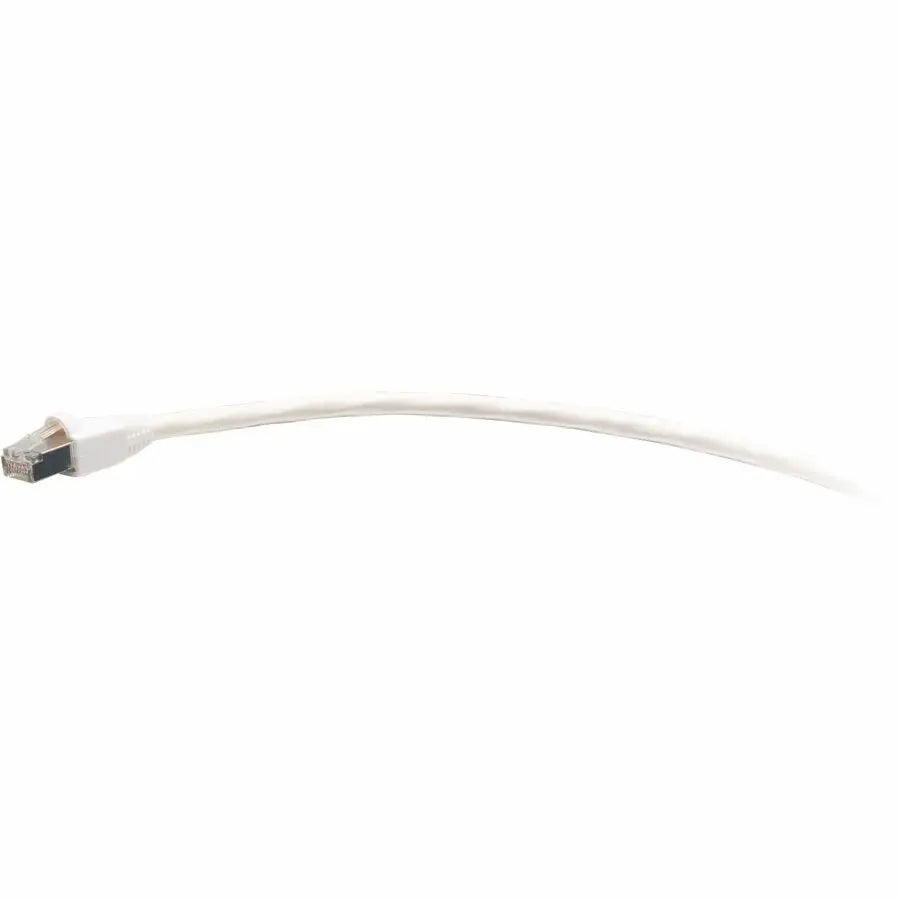 Legrand Group C2G F-Series Cat6 Patch Network Cable - 10ft/3M White Shielded TAA Compliant