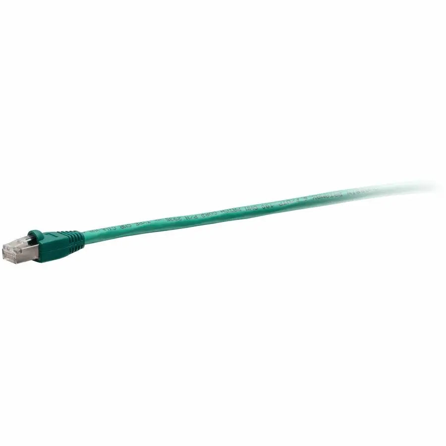 C2G Legrand Group TAA Compliant Green Cat6 Network Patch Cable - 5ft