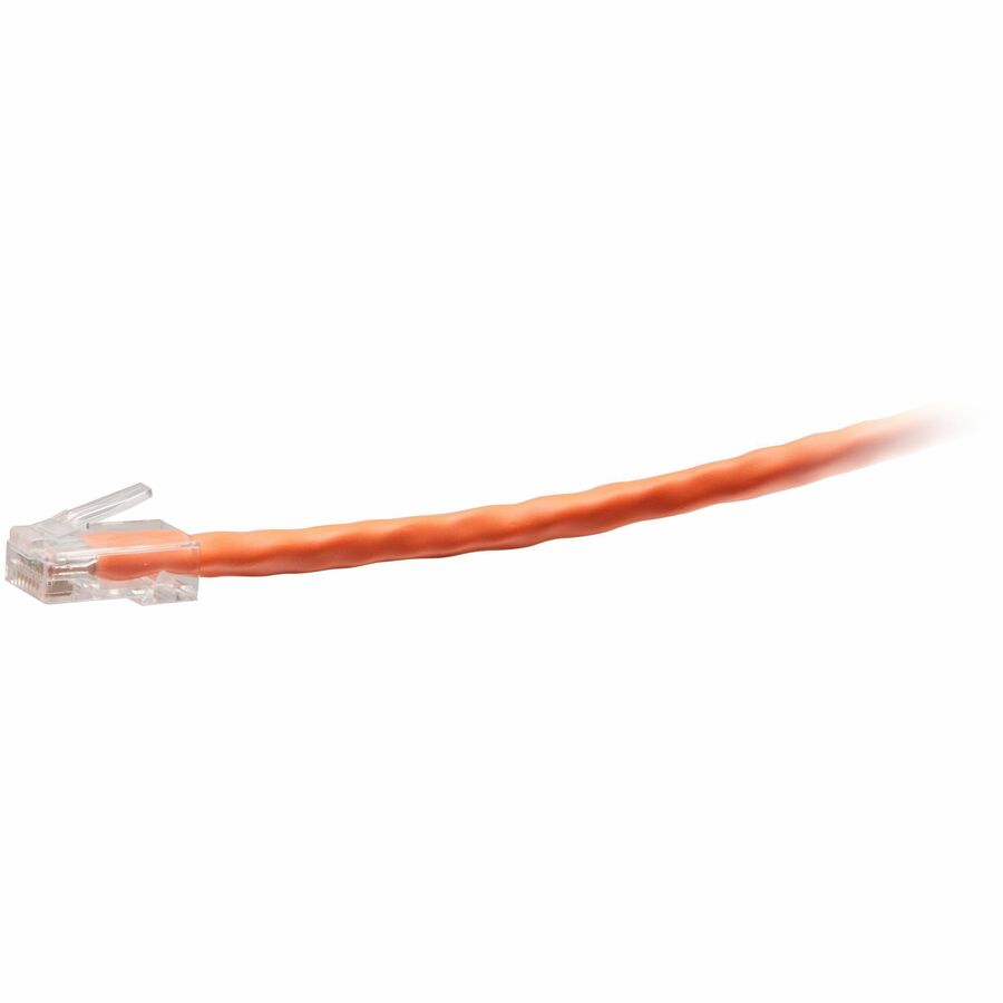 Legrand Group C2G F-Series Cat6 Patch Network Cable - 25ft Orange, TAA Compliant