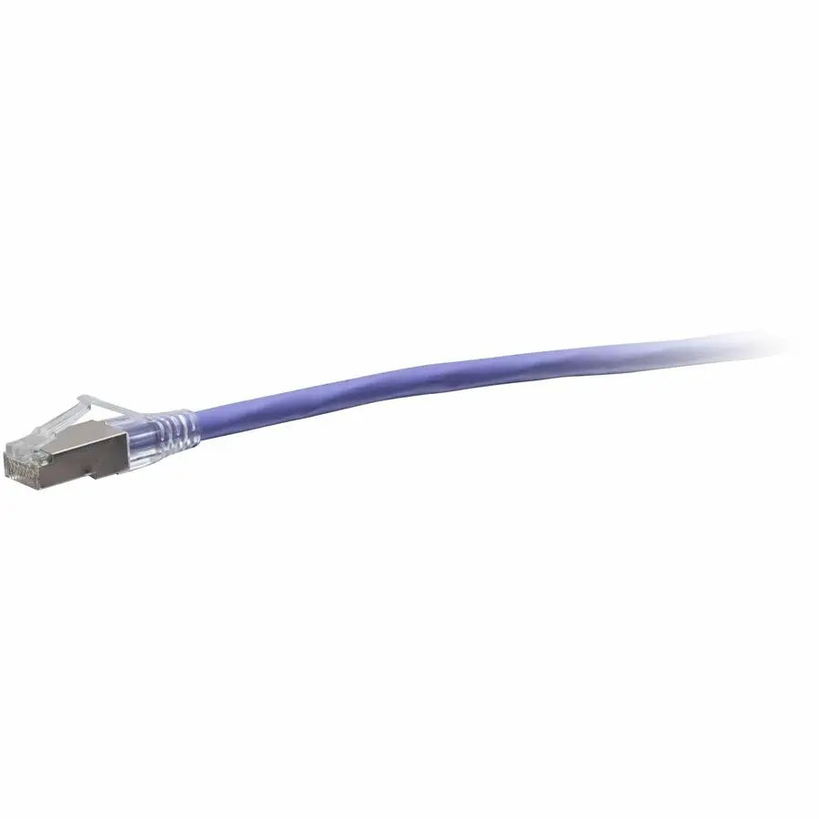 LEGRAND AV - C2G F-Series Cat6a Shielded Network Cable, 100ft, Purple