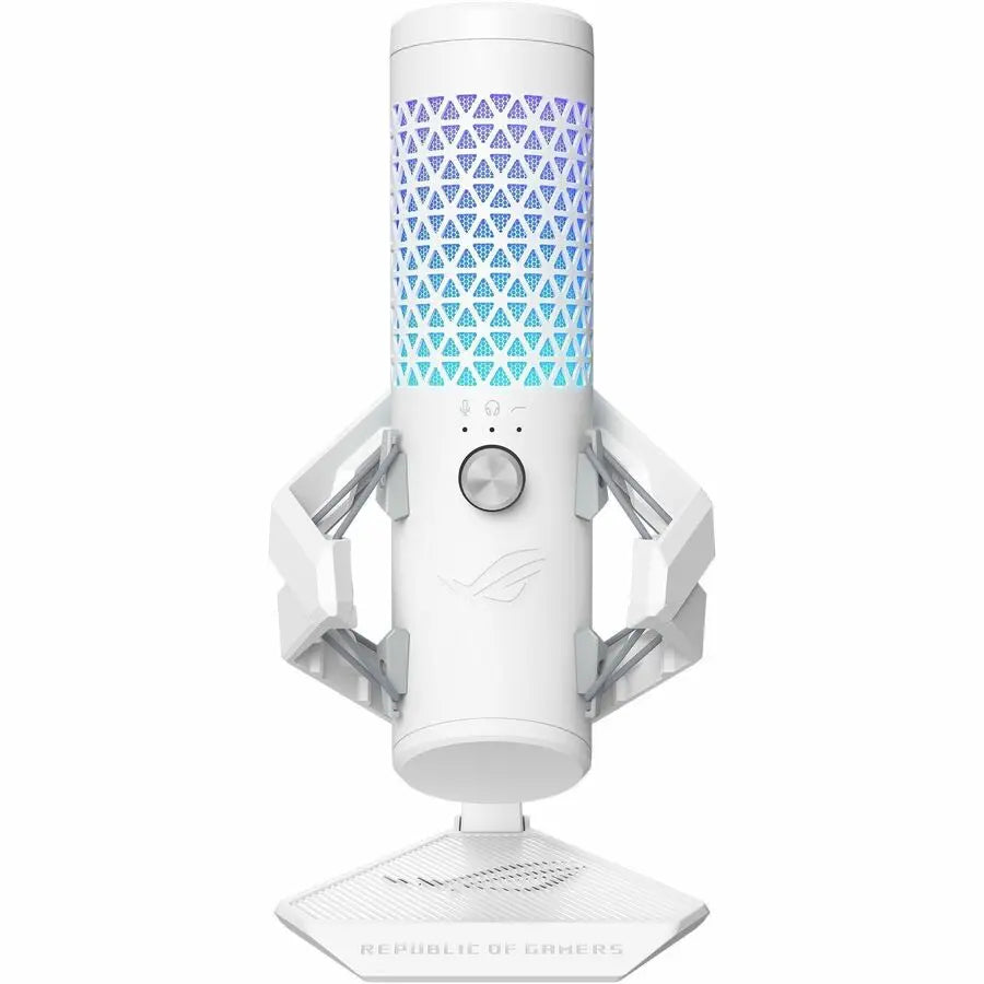 Asus ROG Carnyx Wired Condenser Microphone for Gaming, Streaming, and Recording - White