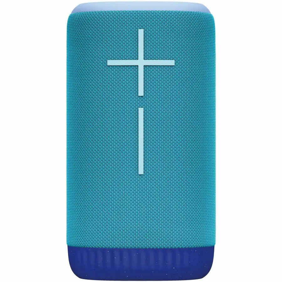ULTIMATE EARS EVERBOOM Wireless Bluetooth Portable Speaker, Big Bass and Immersive 360-Degree Sound, Floatable Waterproof Speaker IP67, up to 20-Hour Battery and 180 ft (55 m) Range, Blue