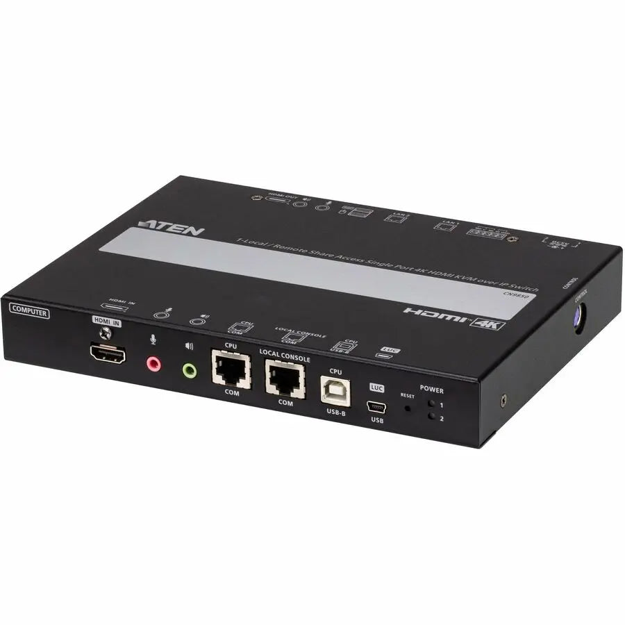 ATEN Technologies CN9850 4K HDMI KVM over IP Switch with Secure BIOS-Level Remote Access
