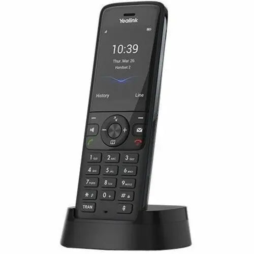 Yealink W78H Handset – Wireless DECT Phone with 2.4” Color Display, Bluetooth 5.1, and Multi-Cell Compatibility