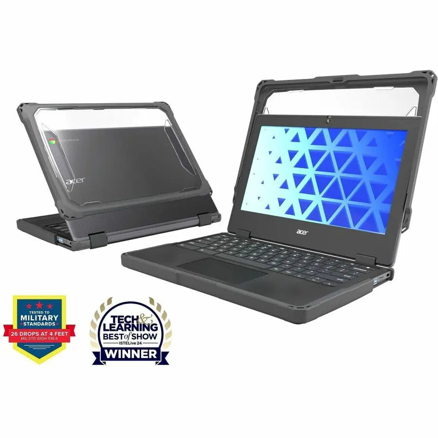 MAXCases Extreme Shell-F for Acer C736 Clamshell Chromebook 11" (Gray) New/Updated
