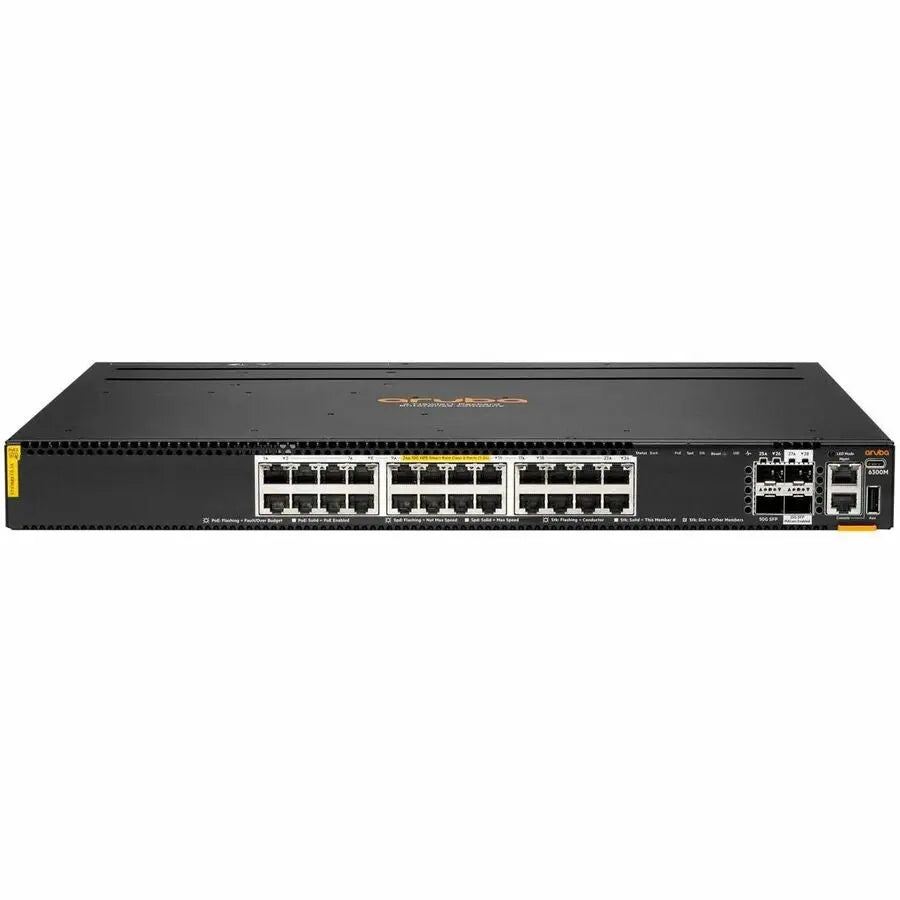 HPE Aruba CX 6300 Ethernet Switch (S0G05A) – Managed Layer 3 Switch for Data Centers and Enterprise Networks