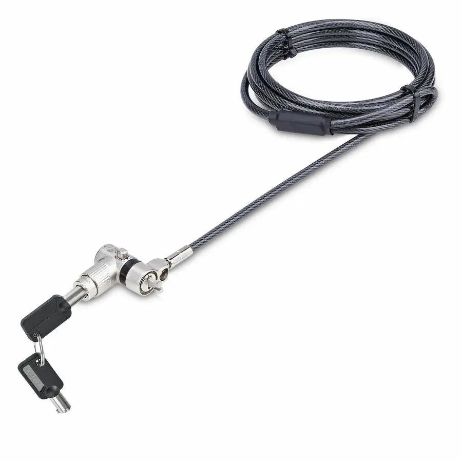 StarTech.com 25-Pack Universal Laptop Lock with 6.6ft Cable - Master Keyed Security Locks for Laptops and Office Equipment