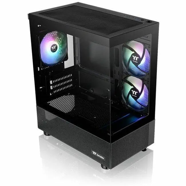 Thermaltake View 170 TG ARGB Micro Chassis – Compact Mini ITX Computer Case with Tempered Glass Panels