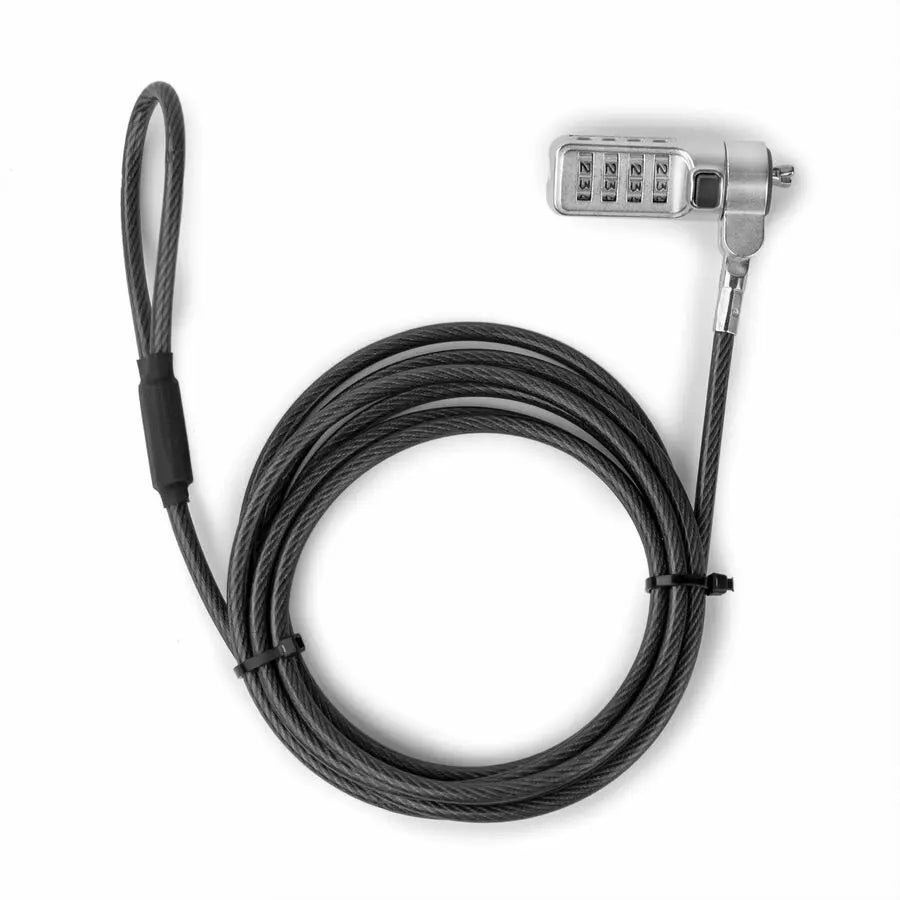 Rocstor Rocbolt W21 Heavy-Duty 4-Digit Combination Cable Lock for Dell and HP Devices
