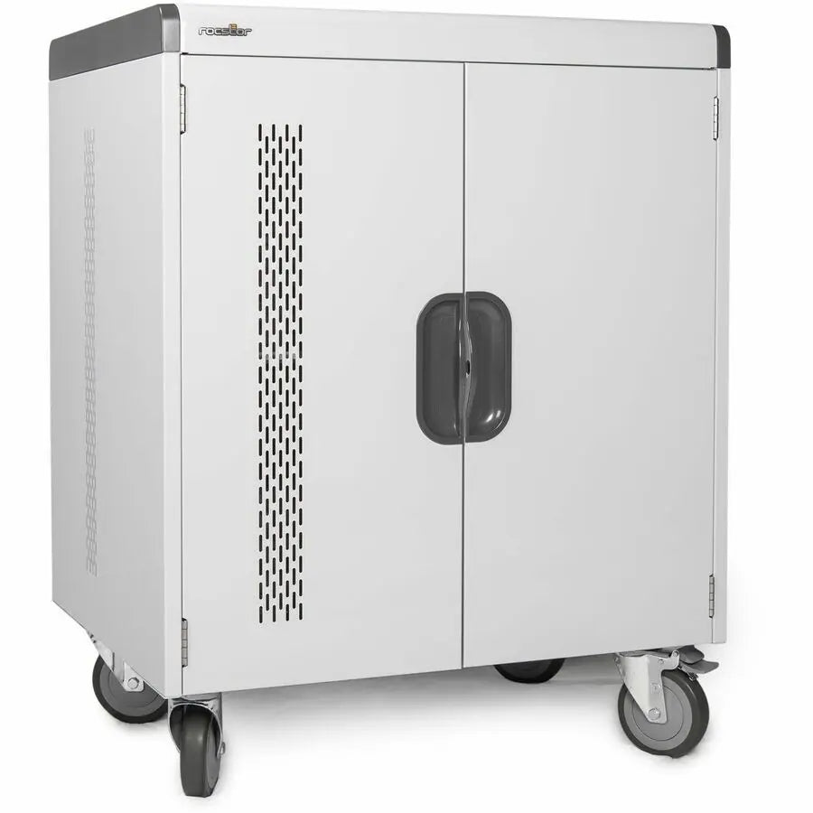 Rocstor Volt V32 Pre-Wired Intelligent Charging Cart with 32 Device Capacity