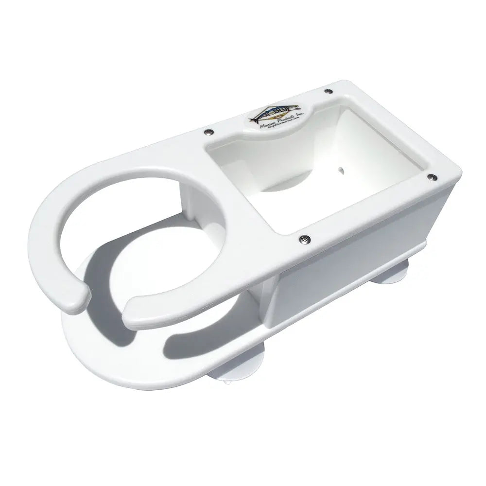 Deep Blue Marine MB-1 Single Cup Holder with Storage for Boats and Vehicles