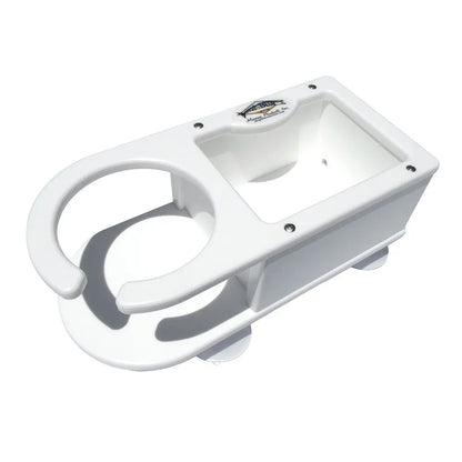 Deep Blue Marine MB-1 Single Cup Holder with Storage for Boats and Vehicles