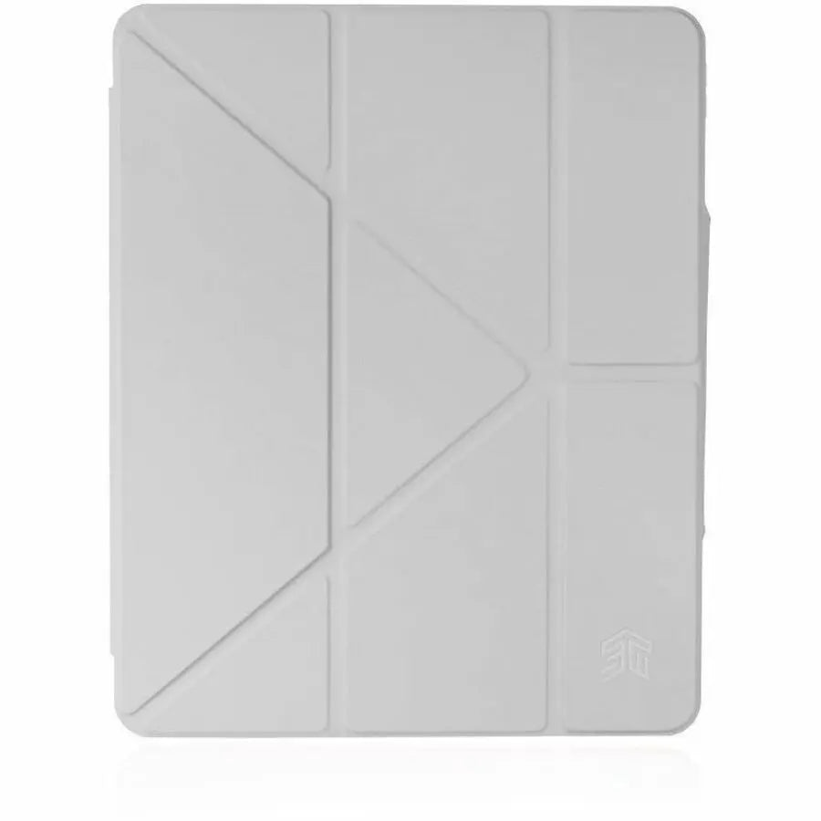 STM Goods Opp iPad Air 13 (2024) Folio Case with Apple Pencil Compatibility - Gray