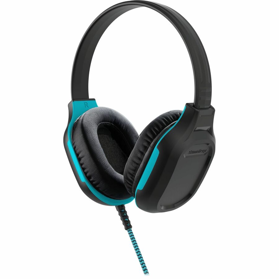 Gumdrop DropTech Headphones, USB-C, USB-A and 3.5mm, Part Number 01H026