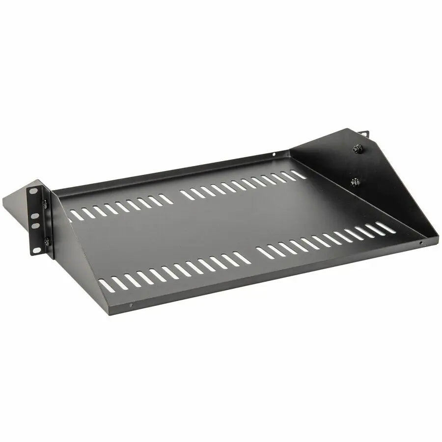 Rocstor 2U 20-Inch Deep Center Mount Rack Shelf for 19-Inch 2-Post Racks - Model Y10E084-B1